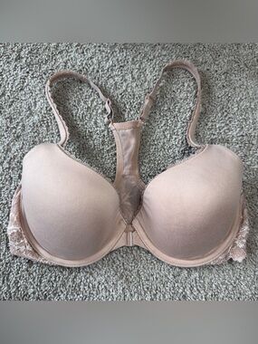 Body By Victoria's Secret Racerback Demi Underwire Padded Bra Size 34C